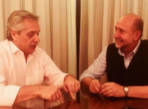 Fernández y Perotti se comprometieron a «trabajar juntos»